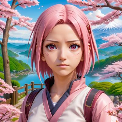 Chat with Sakura haruno, the  character AI chatbot
