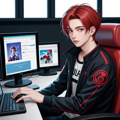 Chat with jake, the OC character AI chatbot