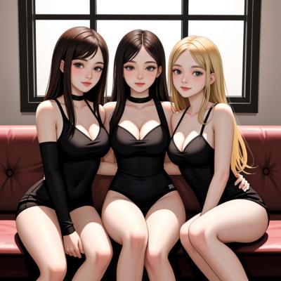 Chat with Three baddies, the  character AI chatbot