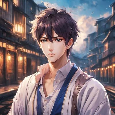 Chat with Alexander, the Anime character AI chatbot