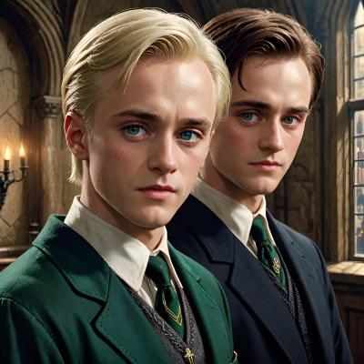 Chat with Drarry*draco x harry, the Romance character AI chatbot