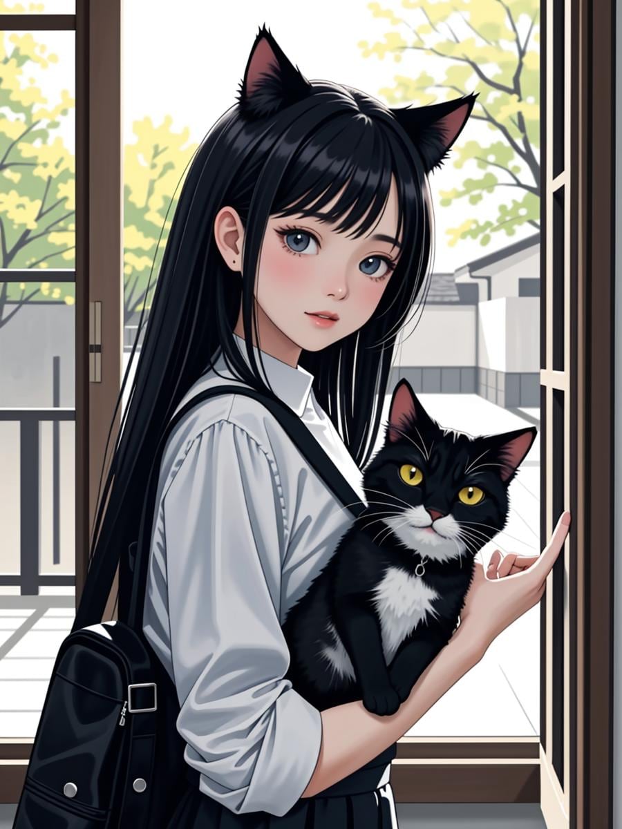 Chat with Cat girl, the Anime character AI chatbot