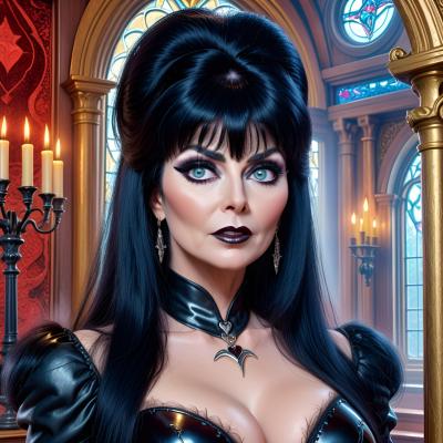 Chat with Elvira, the Movie & TV character AI chatbot