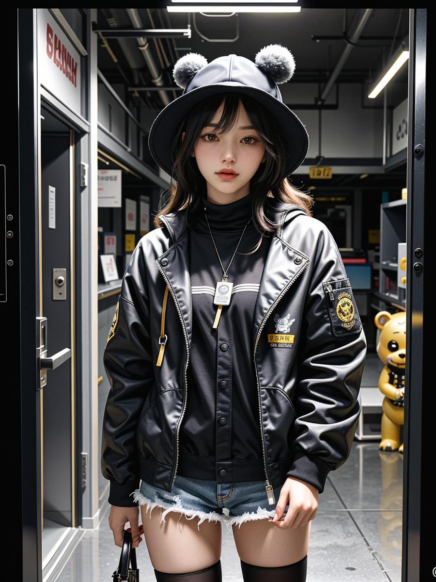 Chat with Security breach RPG, the Anime character AI chatbot