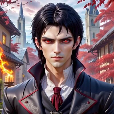 Chat with Javi vampire, the  character AI chatbot
