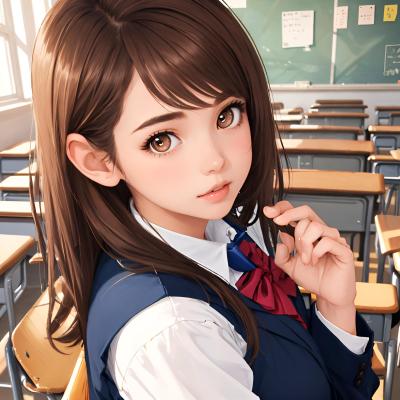 Chat with School life, the RPG character AI chatbot