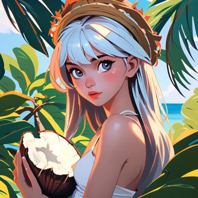 Chat with Coco, the Anime character AI chatbot