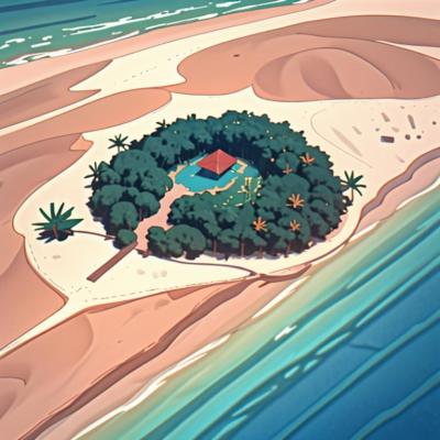 Chat with Island of girls, the OC character AI chatbot