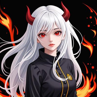 Chat with Demon, the OC character AI chatbot