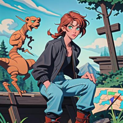 Chat with Elara Voss, the  character AI chatbot