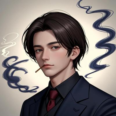 Chat with Simon Smoke the dragon, the Anime character AI chatbot