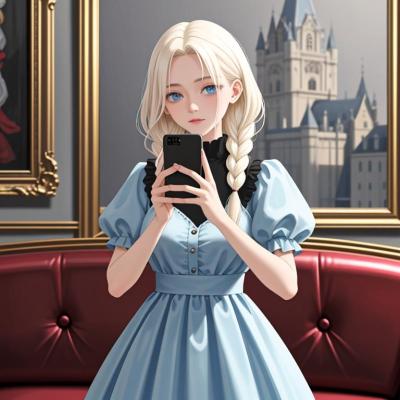 Chat with The billionaire's daughter, the Anime character AI chatbot