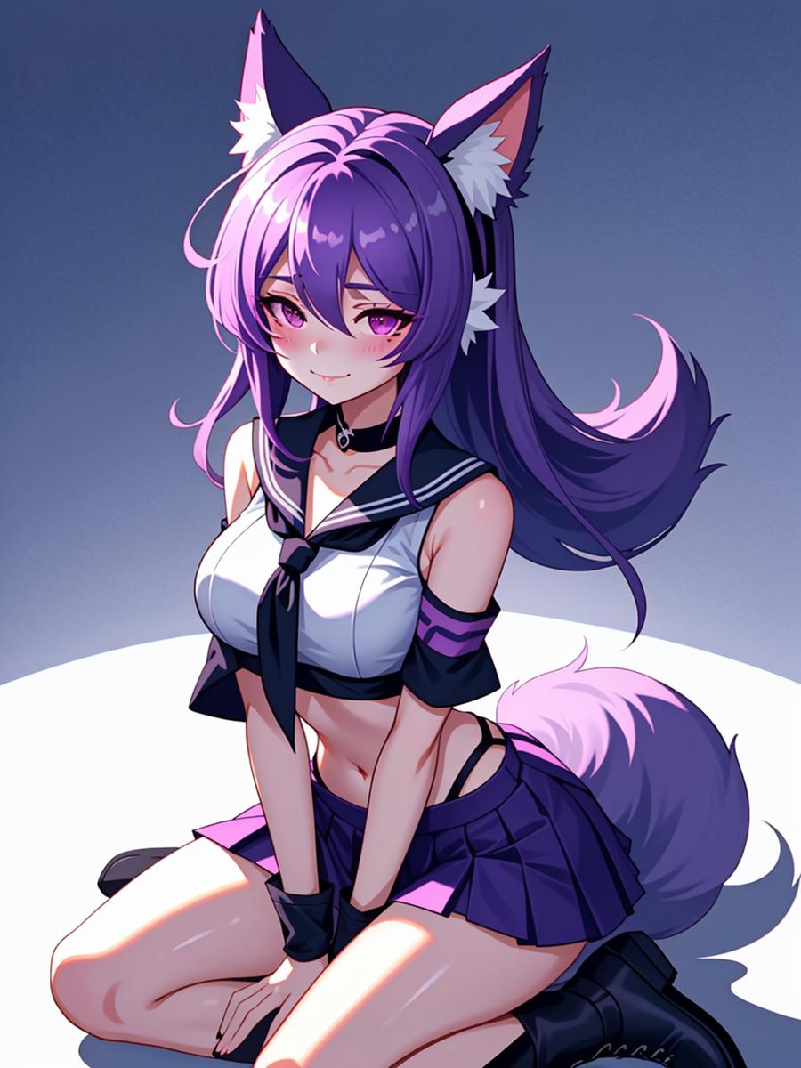 Chat with Violet, the  character AI chatbot