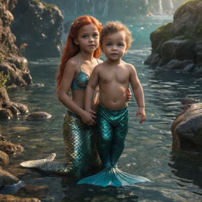 Chat with Mermaid fam, the  character AI chatbot
