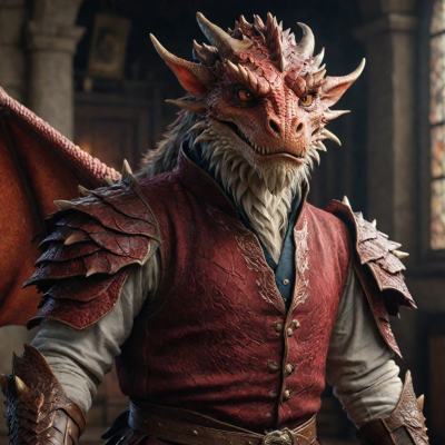 Chat with Draconia Bloodscale, the  character AI chatbot