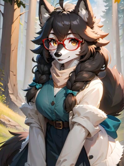 Chat with Rose the Wolf, the Furry character AI chatbot