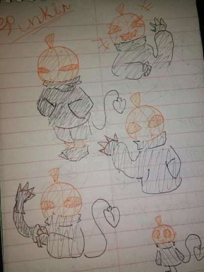 Chat with PUMKIN, the OC character AI chatbot