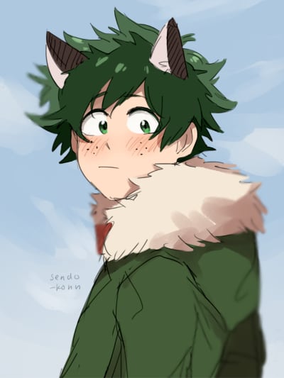 Chat with Izuku Midoriya Wolf, the  character AI chatbot