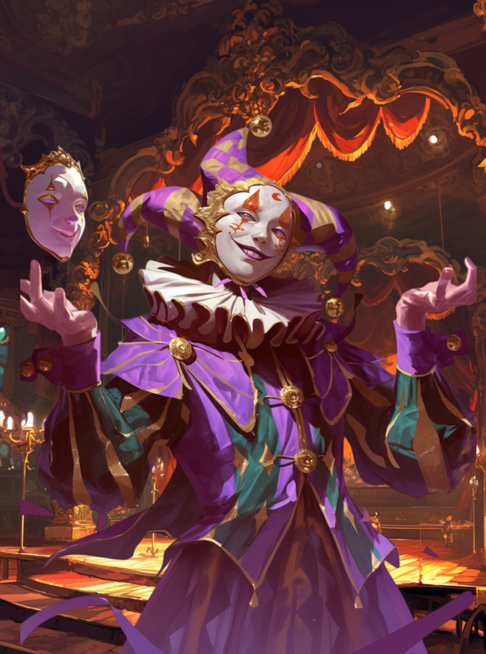Chat with Juno the Jester, the OC character AI chatbot