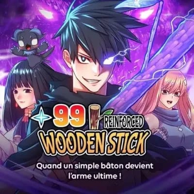 Chat with +99 Wooden Stick, the Anime character AI chatbot