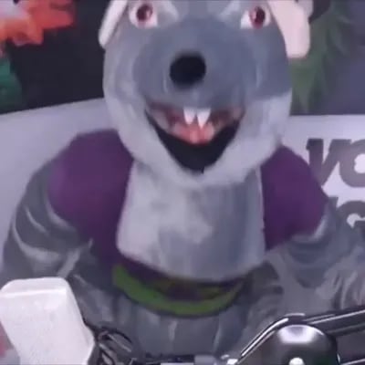Chat with Chuck E Cheese, the OC character AI chatbot