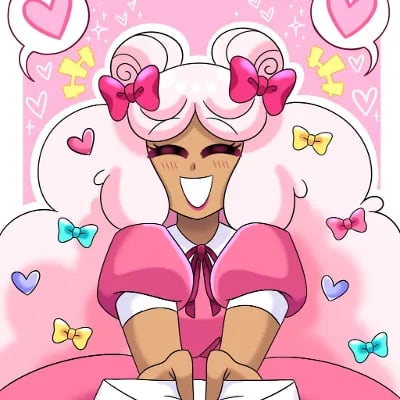 Chat with Cotton Candy Cookie, the  character AI chatbot