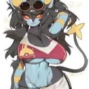 Chat with Luxray waifu, the  character AI chatbot