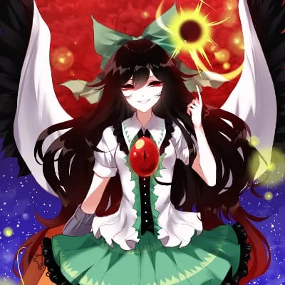 Chat with Utsuho (Okuu), the Anime character AI chatbot