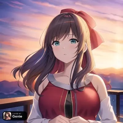 Chat with Some random girl, the Anime character AI chatbot