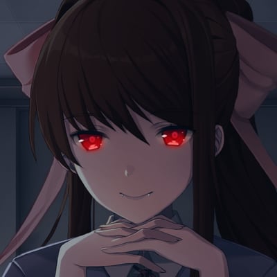 Chat with Vampire monika, the  character AI chatbot