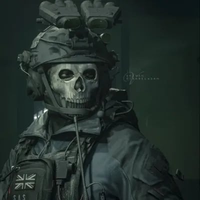 Chat with Ghost, the Game Characters character AI chatbot