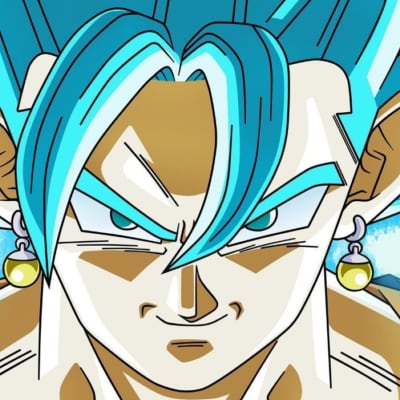 Chat with Vegito (blue), the  character AI chatbot
