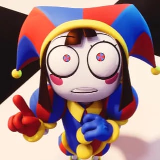 Chat with Pomni, the Cartoon character AI chatbot