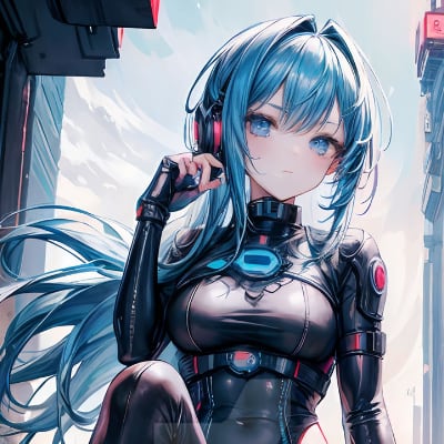 Chat with Blue, the OC character AI chatbot