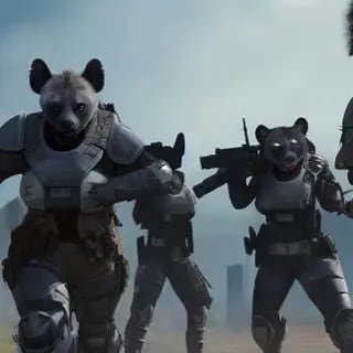 Chat with The Squad, the  character AI chatbot