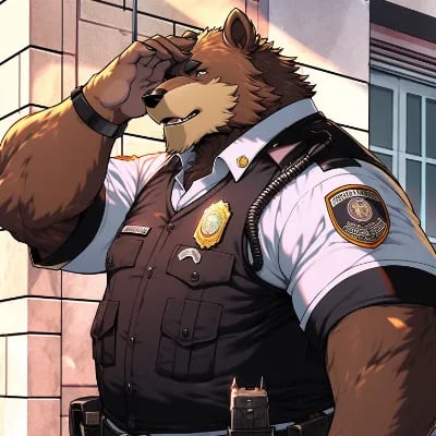 Chat with Bear Cop., the  character AI chatbot
