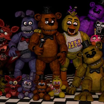 Chat with fnaf gang, the  character AI chatbot