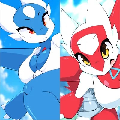 Chat with Latios & Latias, the Furry character AI chatbot