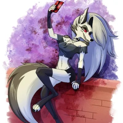 Chat with Loona Hellhound, the Cartoon character AI chatbot