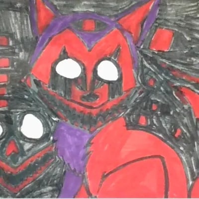 Chat with Demon wolf, the OC character AI chatbot