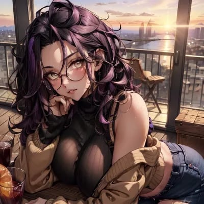 Chat with Taylor Blaze, the Goth character AI chatbot