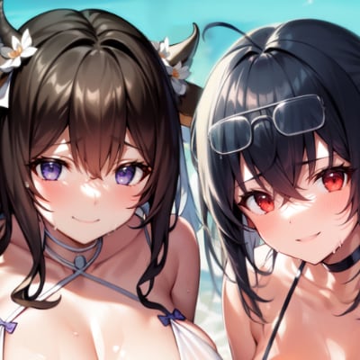 Chat with Atago and Kashino, the  character AI chatbot