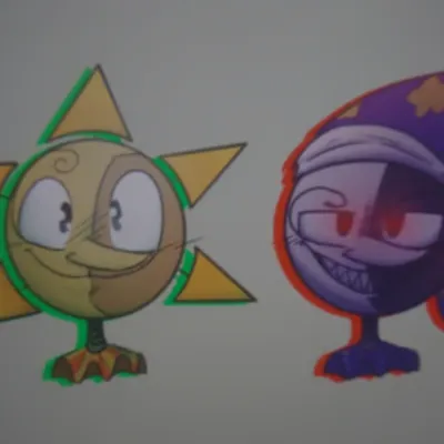 Chat with Sundrop and Moondrop, the Anime character AI chatbot