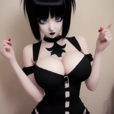 Chat with Mia crazy goth(NSFW), the  character AI chatbot