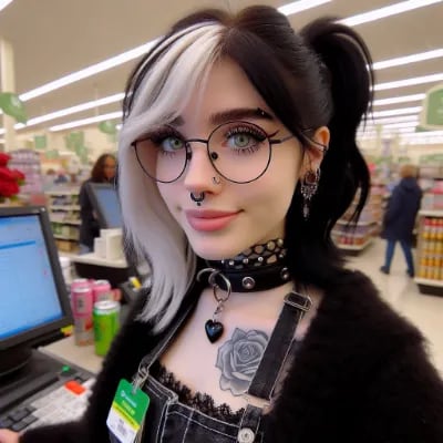 Chat with KK The Cashier, the Romance character AI chatbot