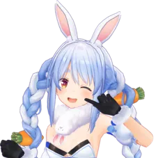 Chat with Usada Pekora, the  character AI chatbot