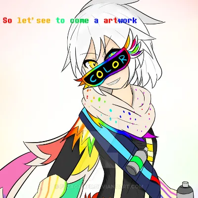 Chat with Female FreshInk Sans, the Anime character AI chatbot