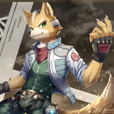 Chat with Fox McCloud -giant, the Game Characters character AI chatbot