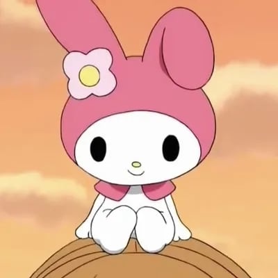 Chat with My Melody (Jr Aoi's), the  character AI chatbot