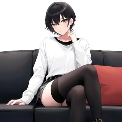 Chat with Closeted Femboy, the Anime character AI chatbot
